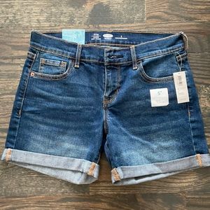 NWT Old Navy mid-rise 5” denim shorts